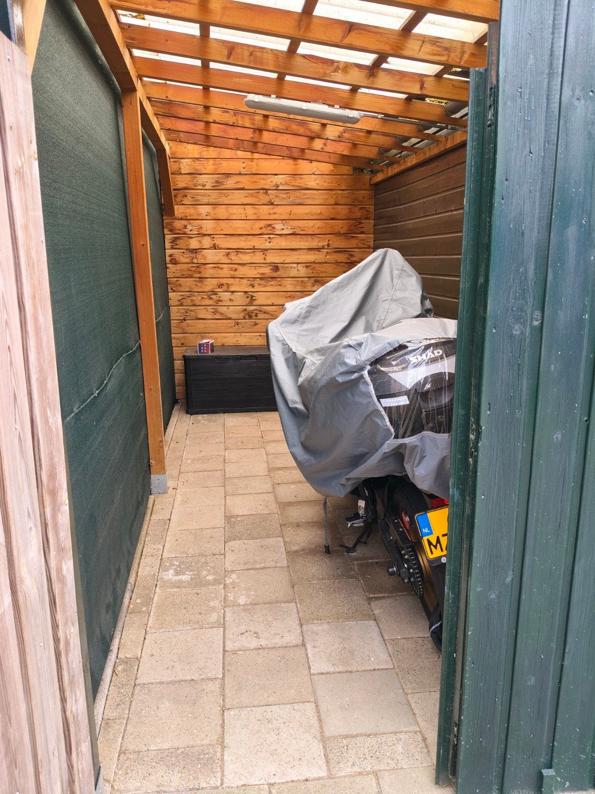 motor stalling opslagruimte, Ophalen, Hout, Overige typen