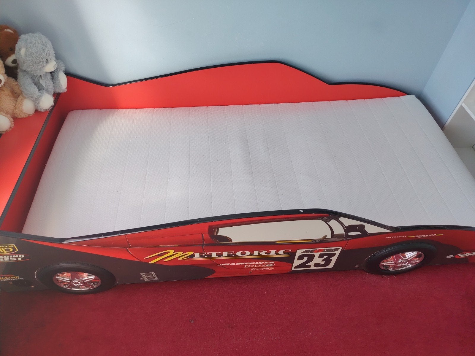 Autobed 90/200 met of zonder matras, 85 tot 100 cm, Gebruikt, 180 cm of meer, Ophalen
