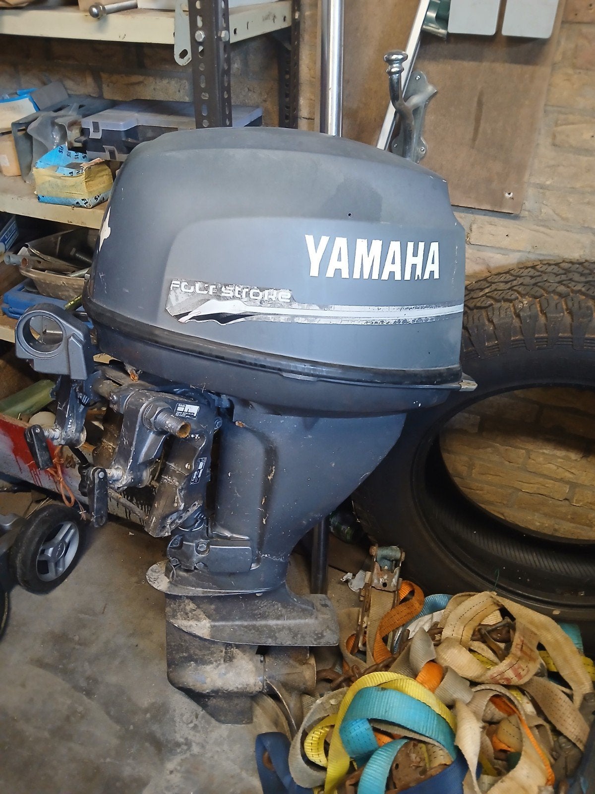 yamaha buitenboordmotor tekoop, Watersport en Boten, Ophalen of Verzenden, Gebruikt, Benzine, 10 tot 30 pk