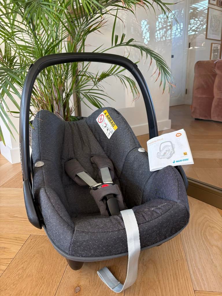 Maxi-Cosi pebble plus Sparkling grey, Ophalen, 0 t/m 13 kg, Slaapstand, Maxi-Cosi