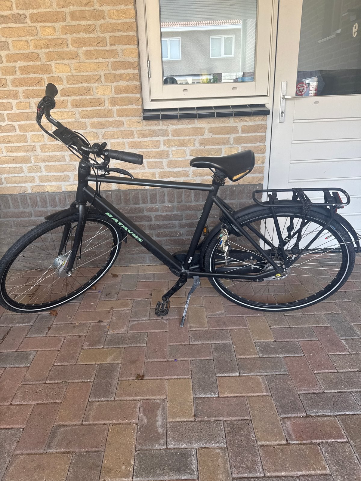 Batavus Fonk Heren fiets, Gebruikt, Versnellingen, Batavus, Schijfrem