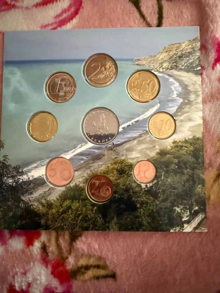 Cyprus Euro Munt Set 2008 - Complete Collectie, Postzegels en Munten, Munten | Europa | Euromunten, Ophalen of Verzenden, Cyprus