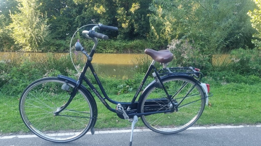 GAZELLE IMPALA Damesfiets 5 Versnellingen 28 inch, Terugtraprem, Gebruikt, Versnellingen, 56 cm of meer