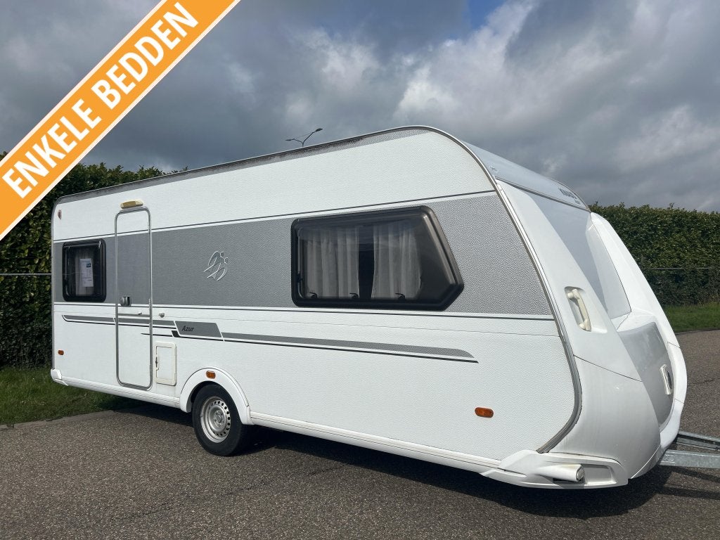 KNAUS 530 TL AZUR 2011 VOORTENT, ENKELE BEDDEN, Rondzit, Bedrijf, Schokbreker, Knaus