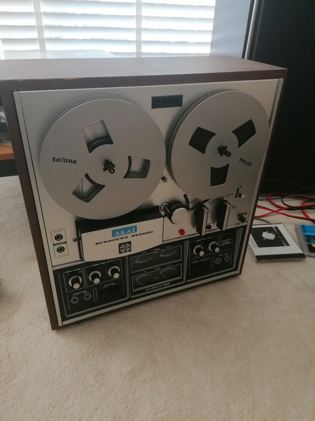 Akai 1730D-SS, bandrecorder, Audio, Tv en Foto, Ophalen, Bandrecorder, Met banden