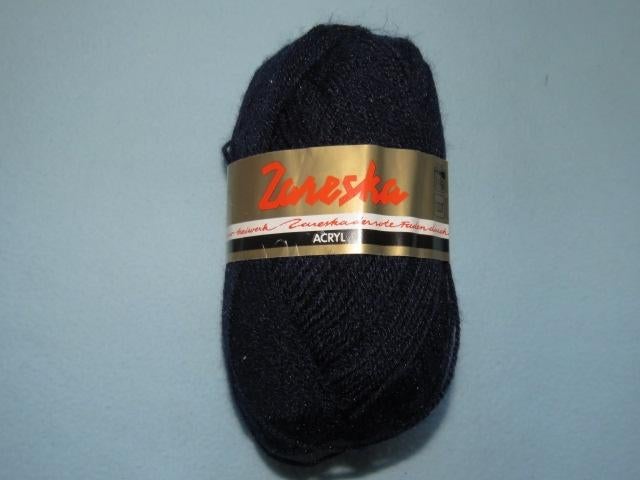 Nieuwe bol Zareska sokkenwol donkerblauw 50 gram, Ophalen of Verzenden, Nieuw, Breien of Haken, Wol of Garen