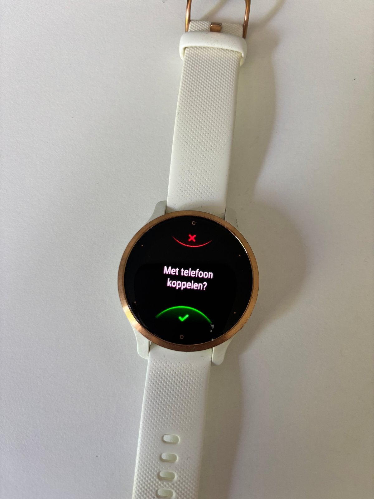 Garmin Venu 2S Roségoud - Gebruikt, geen krassen, Sieraden, Tassen en Uiterlijk, Sporthorloges, Ophalen of Verzenden, Gebruikt
