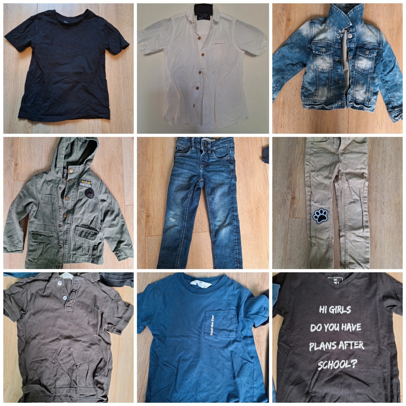 Bundel jongenskleding 98/104, Ophalen of Verzenden, Zo goed als nieuw, Jongen, Shirt of Longsleeve