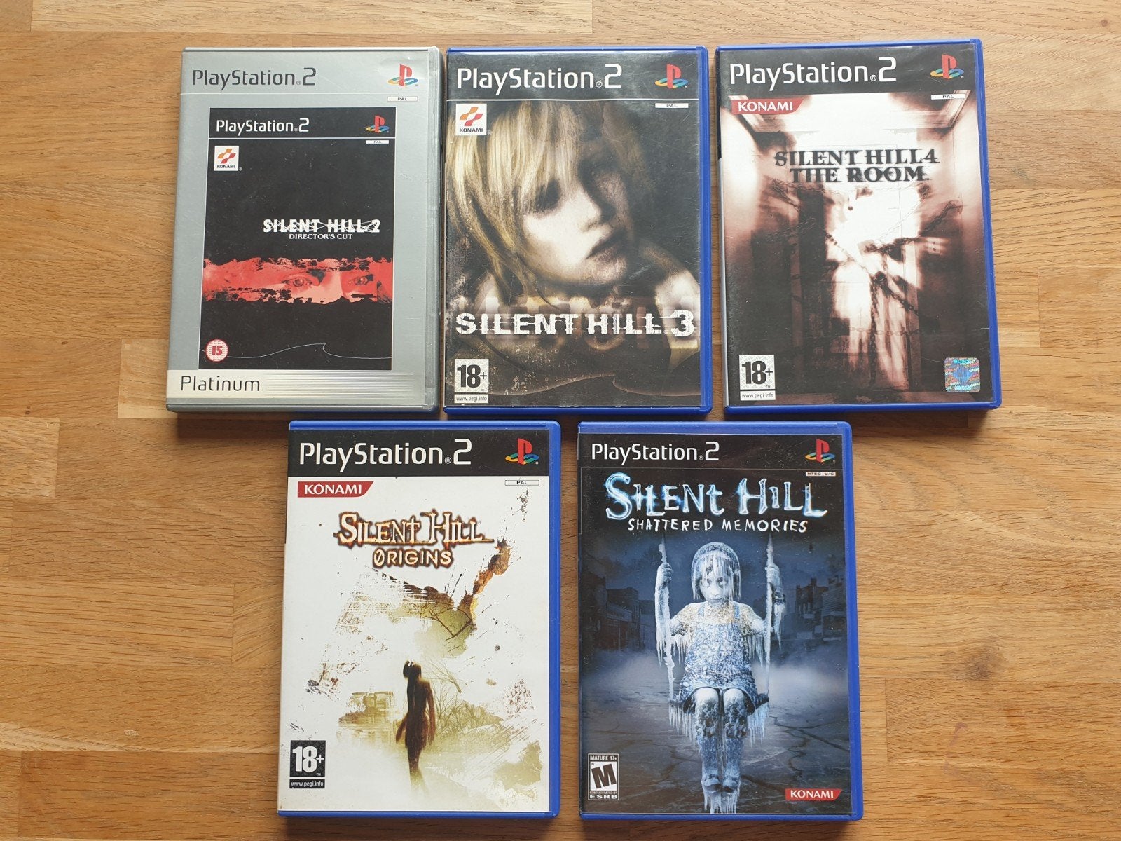 Silent Hill Collectie PS2 - 5 games, Avontuur en Actie, Gebruikt, Vanaf 18 jaar, 1 speler