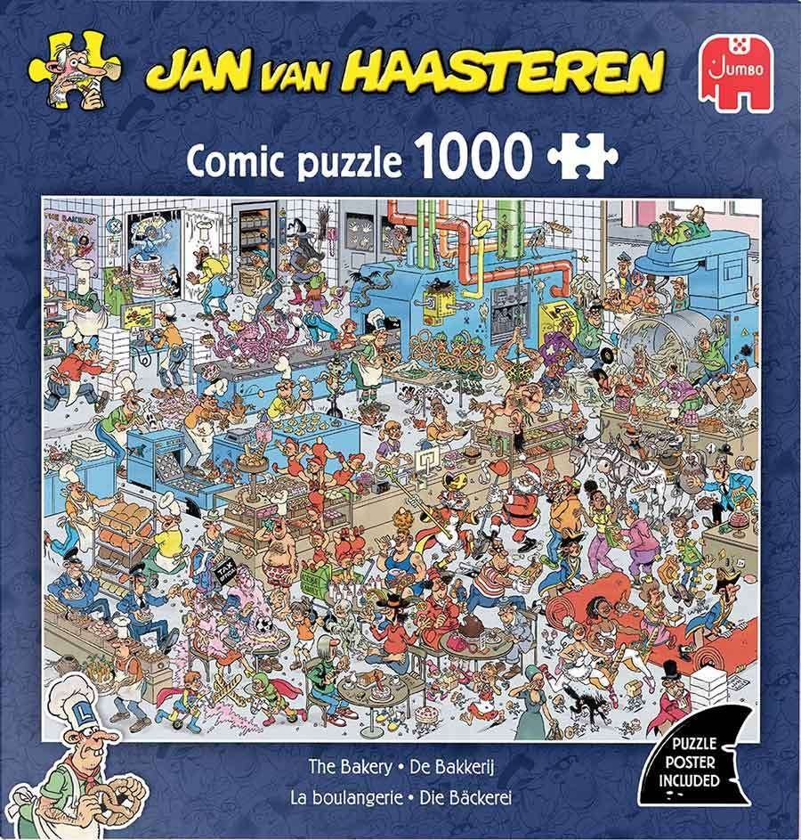 Foto 3 van Verzameling puzzels (JvH, Wasgij) 950, 1000 & 1500 stukjes