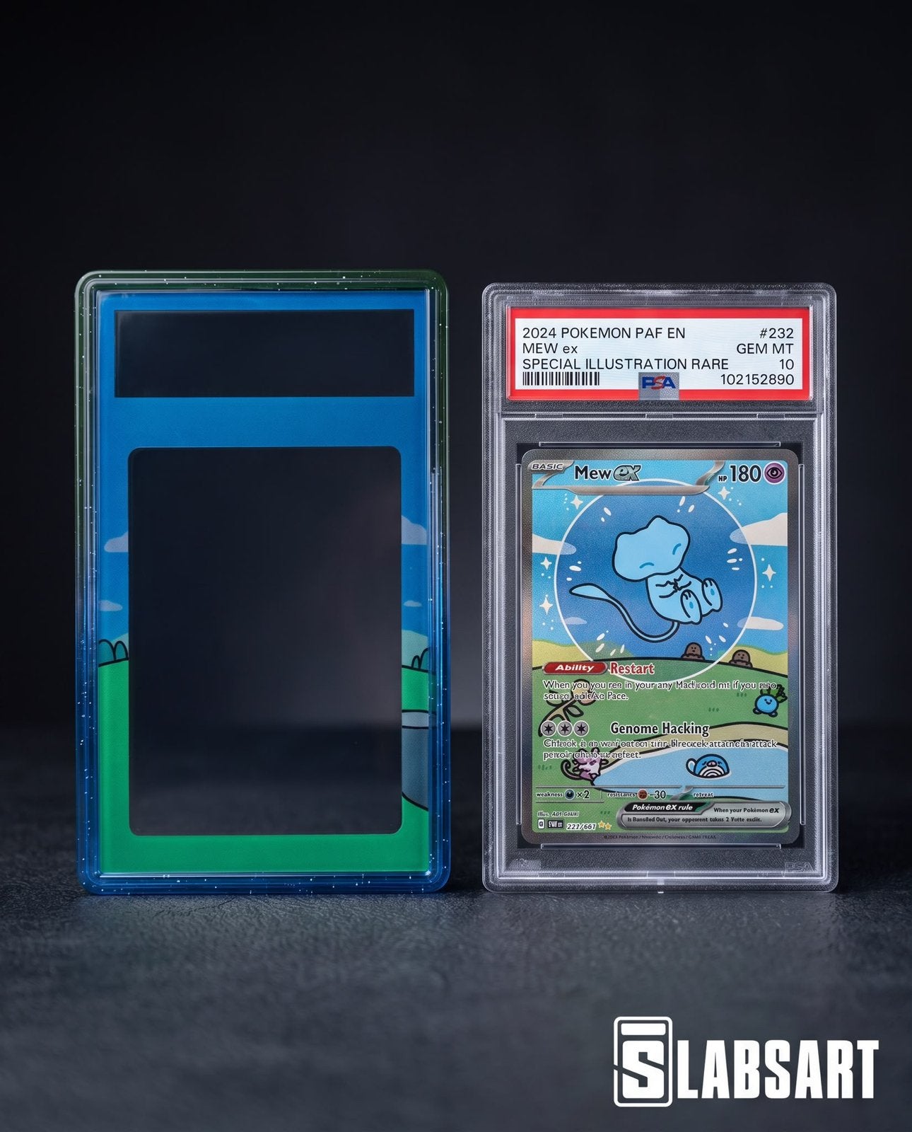Charizard phantasmal Extended Art PSA UV-printed bumperguard, Ophalen of Verzenden, Nieuw