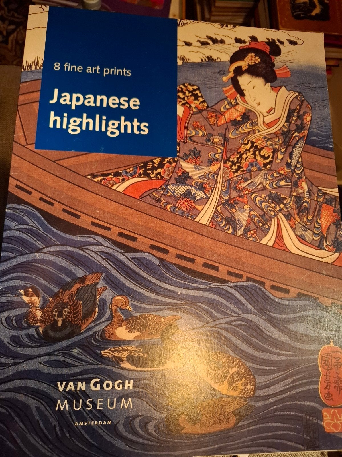 Japanese highlights - 8 fine art prints - Van Gogh Museum, Antiek en Kunst, 2000 tot heden, Dagelijks leven, Verzenden, Overige technieken