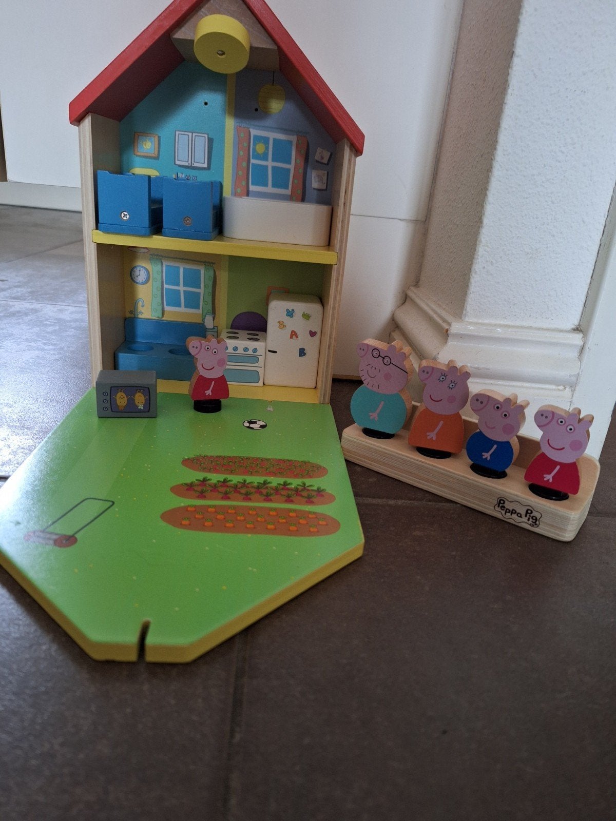 pegga pig speelhuisje, Kinderen en Baby's, Speelgoed | Poppenhuizen, Ophalen, Zo goed als nieuw, Poppenhuis