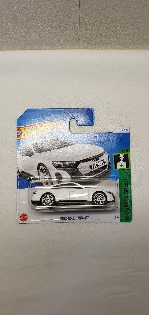Hot Wheels Audi RS E-TRON GT Wit, Ophalen of Verzenden, Nieuw, Auto