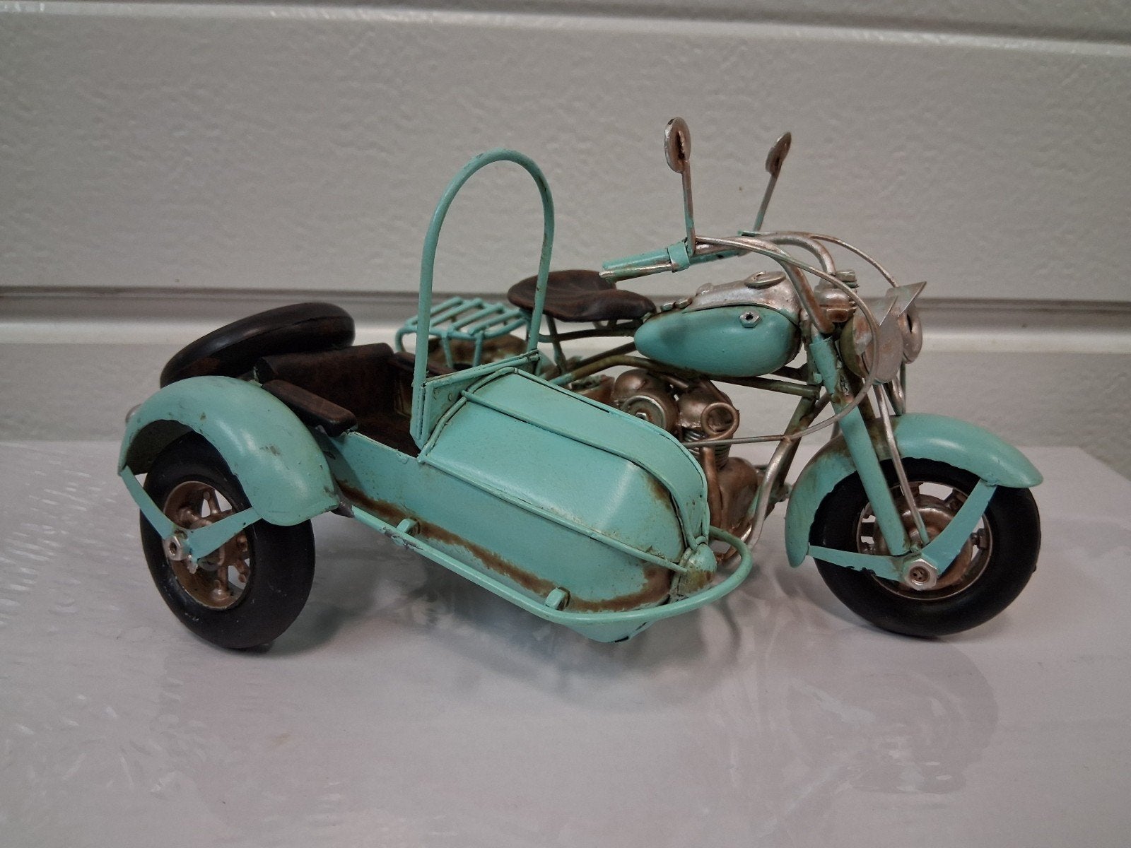 Motor met zijspan voor decoratie, Ophalen of Verzenden, Huis en Inrichting