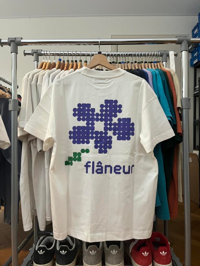 Flaneur Pixel T-shirt, Flaneur, Wit, Nieuw, Ophalen of Verzenden
