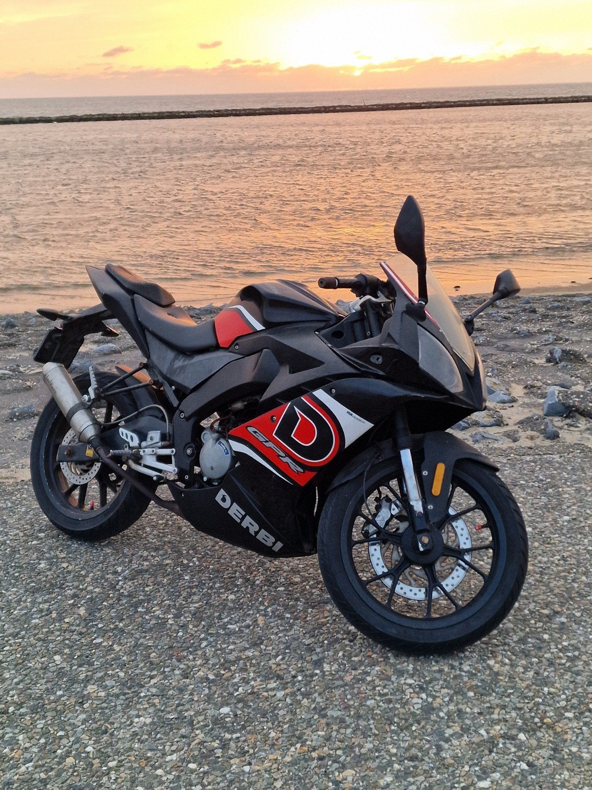 Derbi gpr 50, Ophalen, 6 versnellingen, Gebruikt, Maximaal 45 km/u