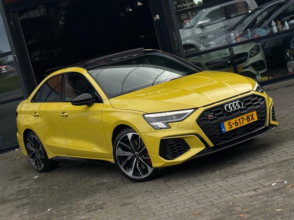 Audi S3 Limousine 2.0 TFSI S3 quattro B&O/PANO/VIRTUAL/ADAPT, Auto's, 13 km/l, S3, Gebruikt, 4 cilinders