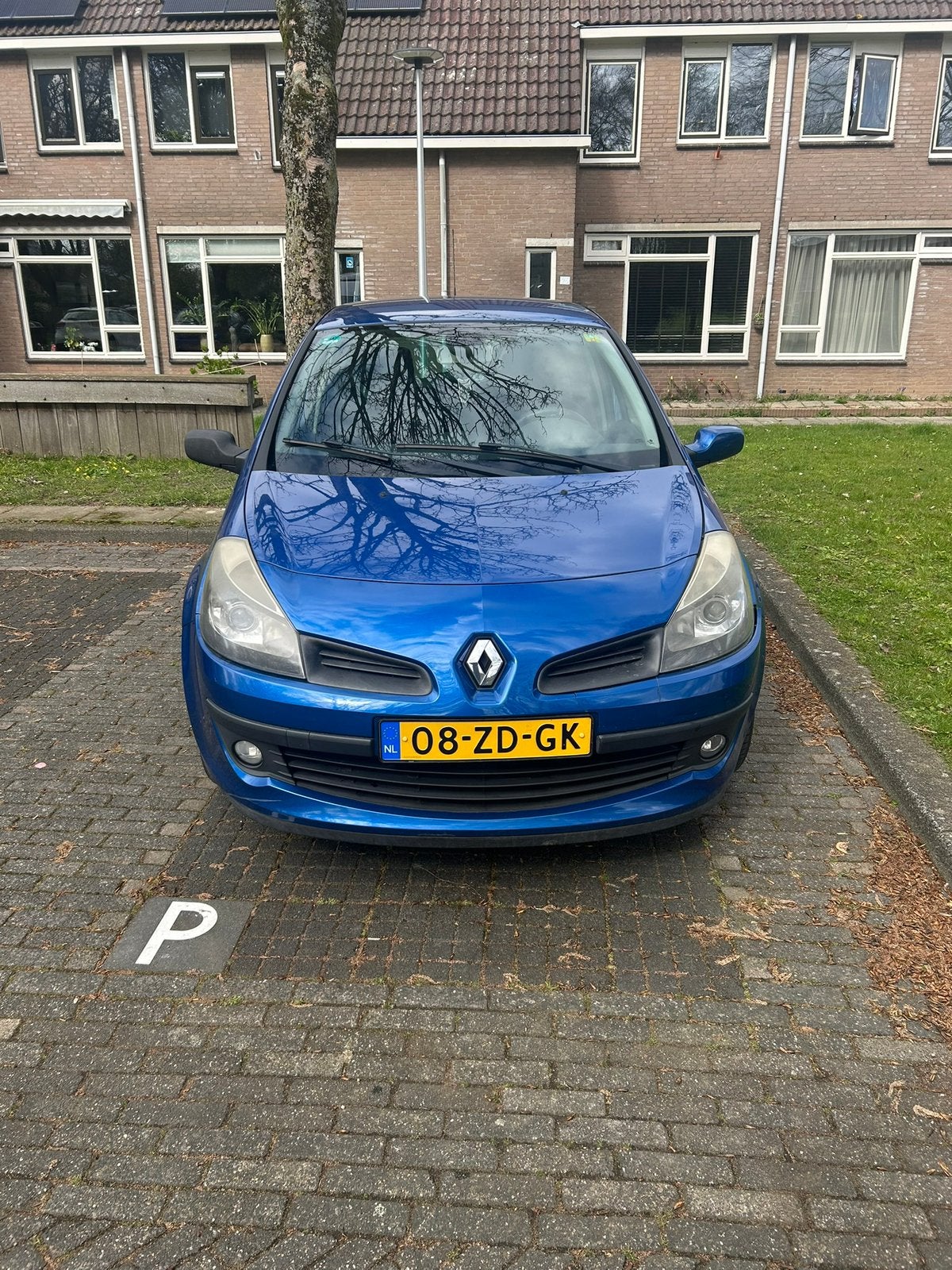 Renault Clio 1.2 TCE 5-DRS 2008 Blauw, Voorwielaandrijving, 535 kg, 4 cilinders, Blauw