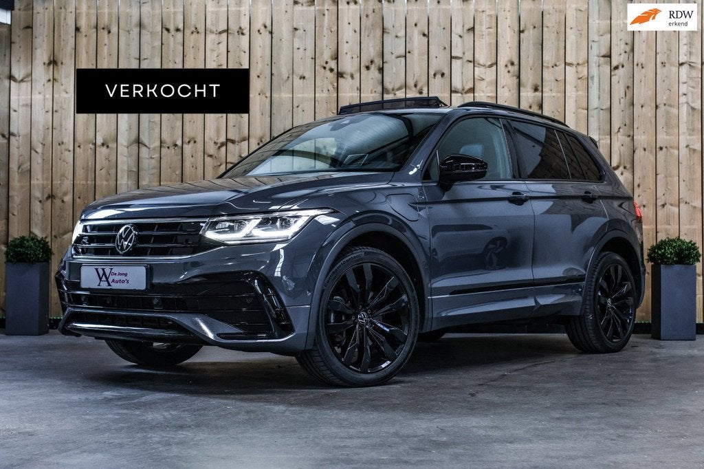 Volkswagen Tiguan 1.4 TSI eHybrid R-Line *Pano*Camera*Head-U, 1716 kg, 9 kWh, 4 cilinders, Leder en Stof