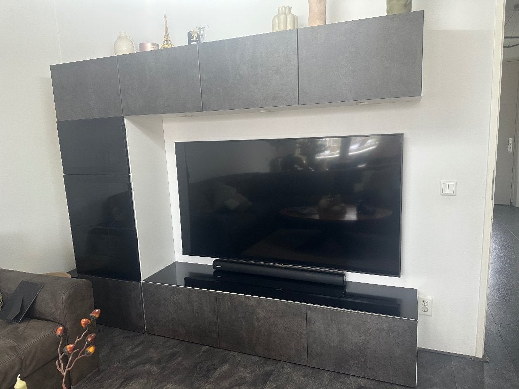 Foto 5 van Grote IKEA TV-wandkast met verlichting – zo goed als nieuw
