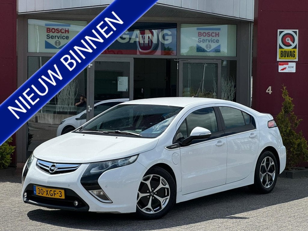 Opel Ampera 1.4 (bj 2012, automaat), Euro 5, 1398 cc, 4 cilinders, 16 kWh