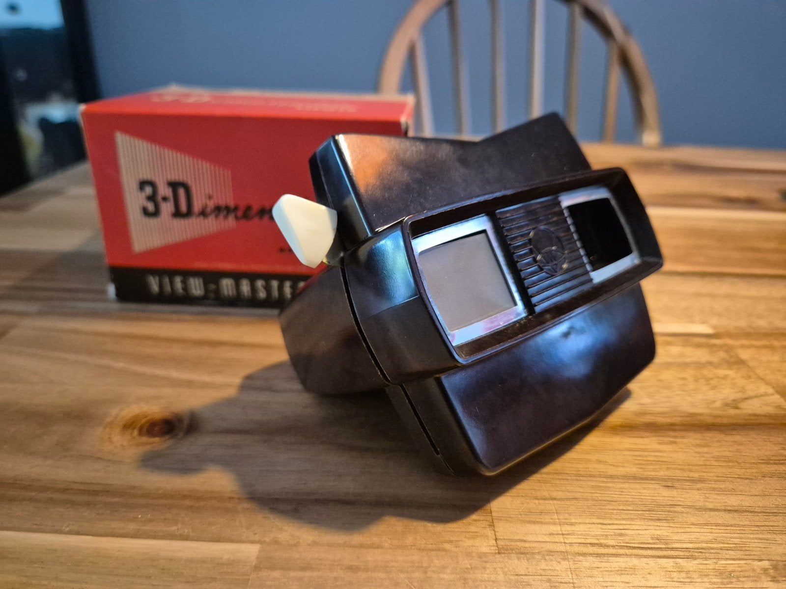 View-Master Model E met originele doos - Mist raampje, Ophalen of Verzenden, Gebruikt