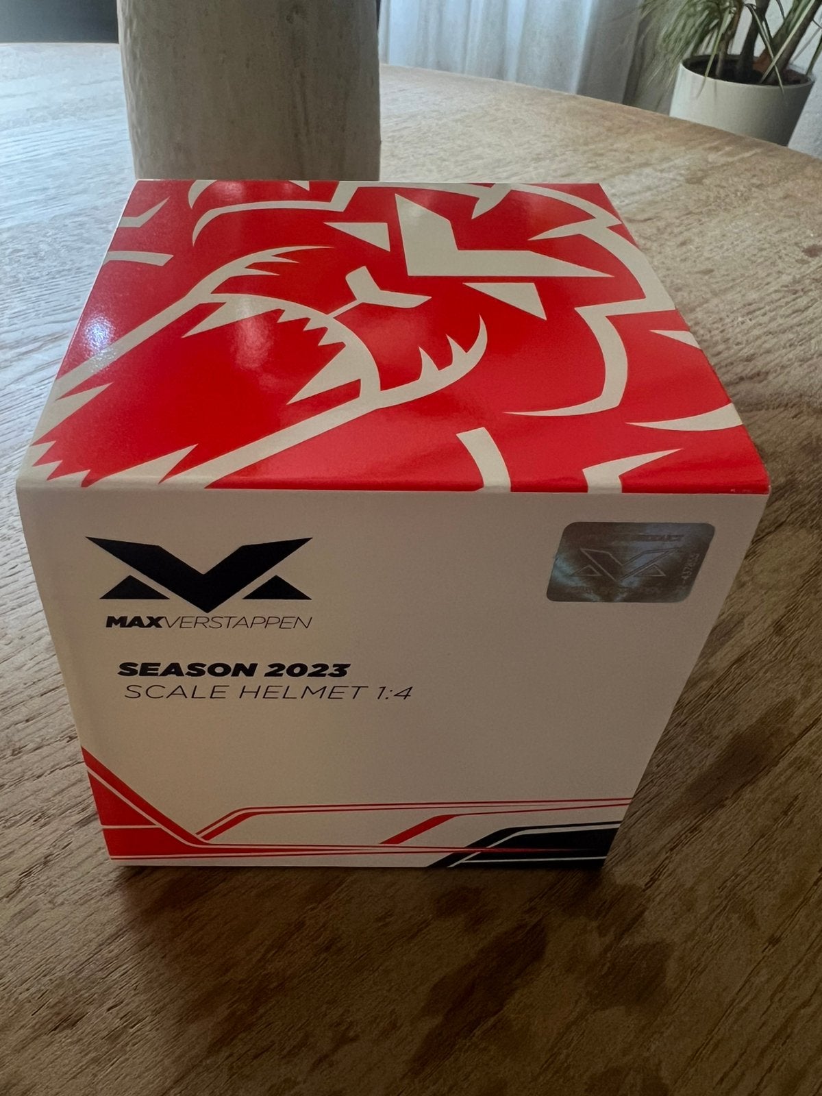Max Verstappen Mini Helm 1:4 – Seizoenshelm 2023, Ophalen, Nieuw, Formule 1