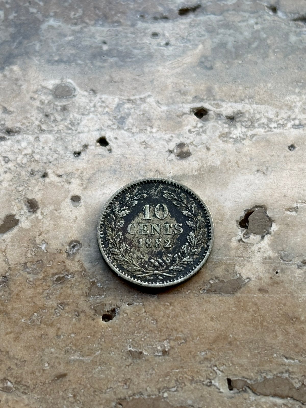 10 cent 1882 Willem III, mooie kwaliteit, Koning Willem III, Zilver, Ophalen of Verzenden, 10 cent