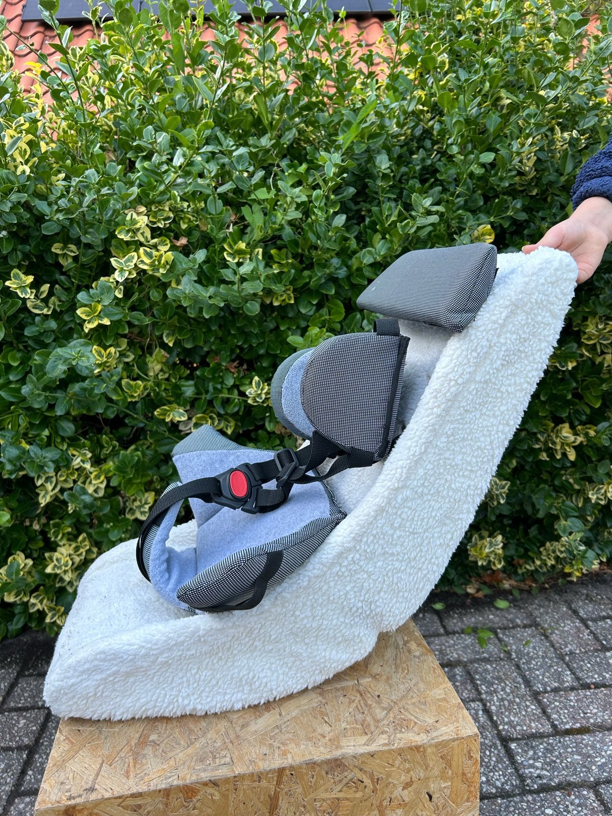 Babyschaal voor fietskar - Veilig en comfortabel, Ophalen, Gebruikt, Kinderkar, Minder dan 20 kg