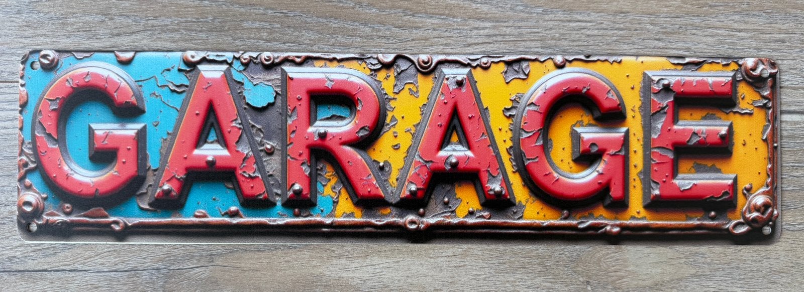 Garage bord, Ophalen of Verzenden