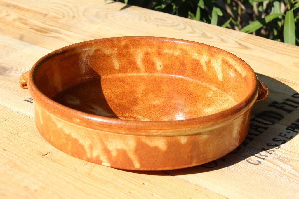 Brocante - Sierlijke sobere schalen van aardewerk!, Gebruikt, Schaal, Ophalen of Verzenden, Overige vormen