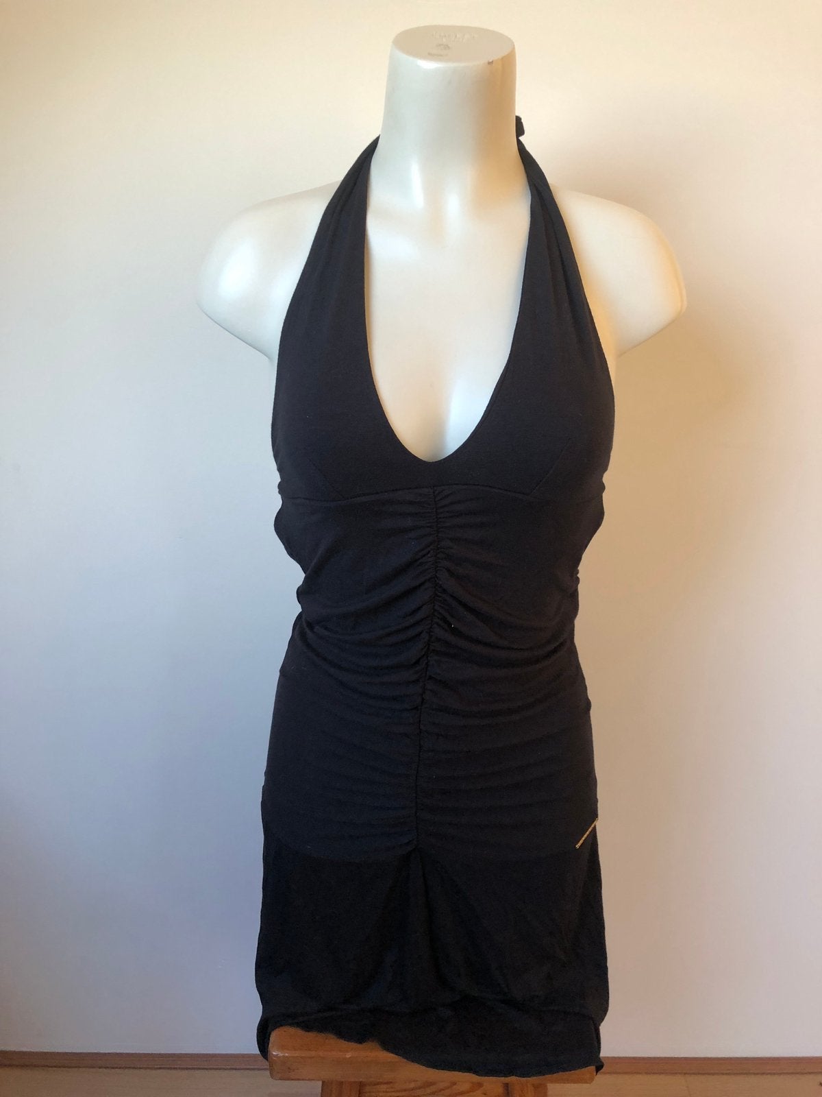 Fornarina zwart halter jurkje xs tricot, Zwart, Nieuw, Ophalen of Verzenden, X