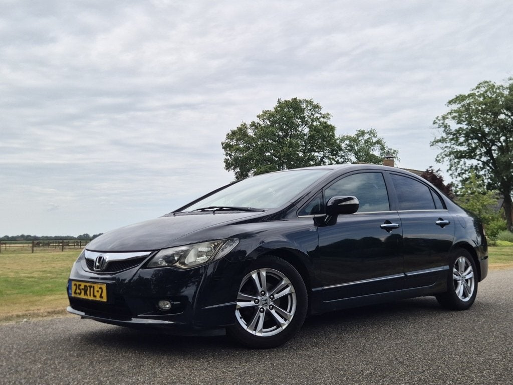 Honda Civic 1.3 Hybrid Elegance !LEES TEKST! (bj 2011), Auto's, Honda, Euro 5, Gebruikt, Zwart, Origineel Nederlands