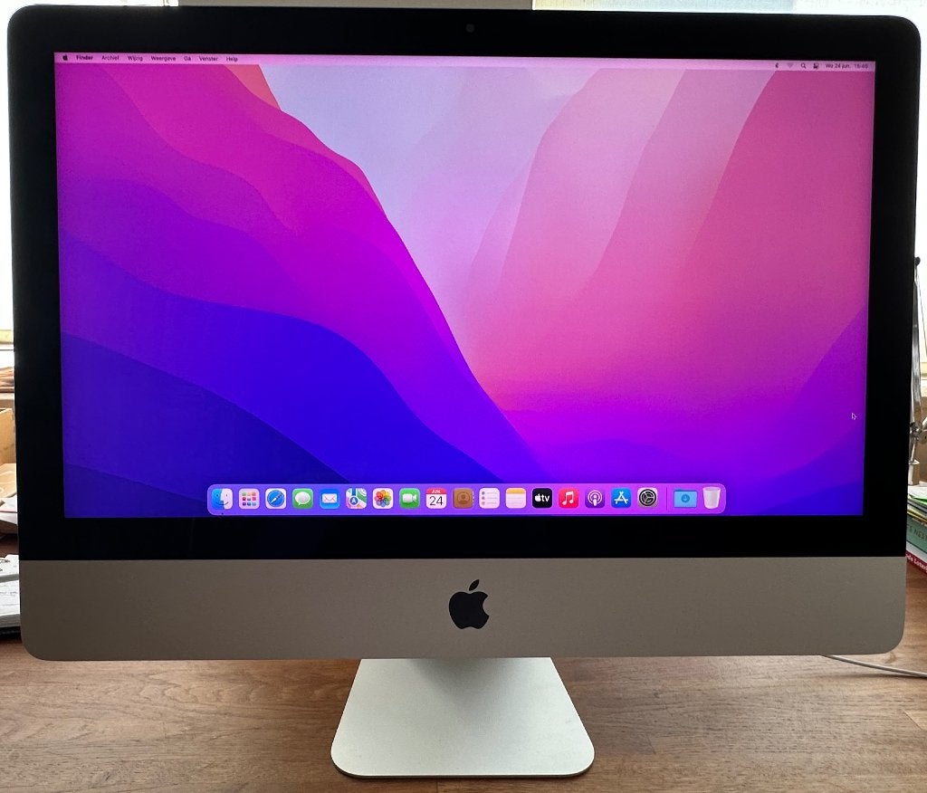 Apple iMac 21,5 inch, Computers en Software, Apple Desktops, Gebruikt, 8 GB, IMac, Ophalen of Verzenden