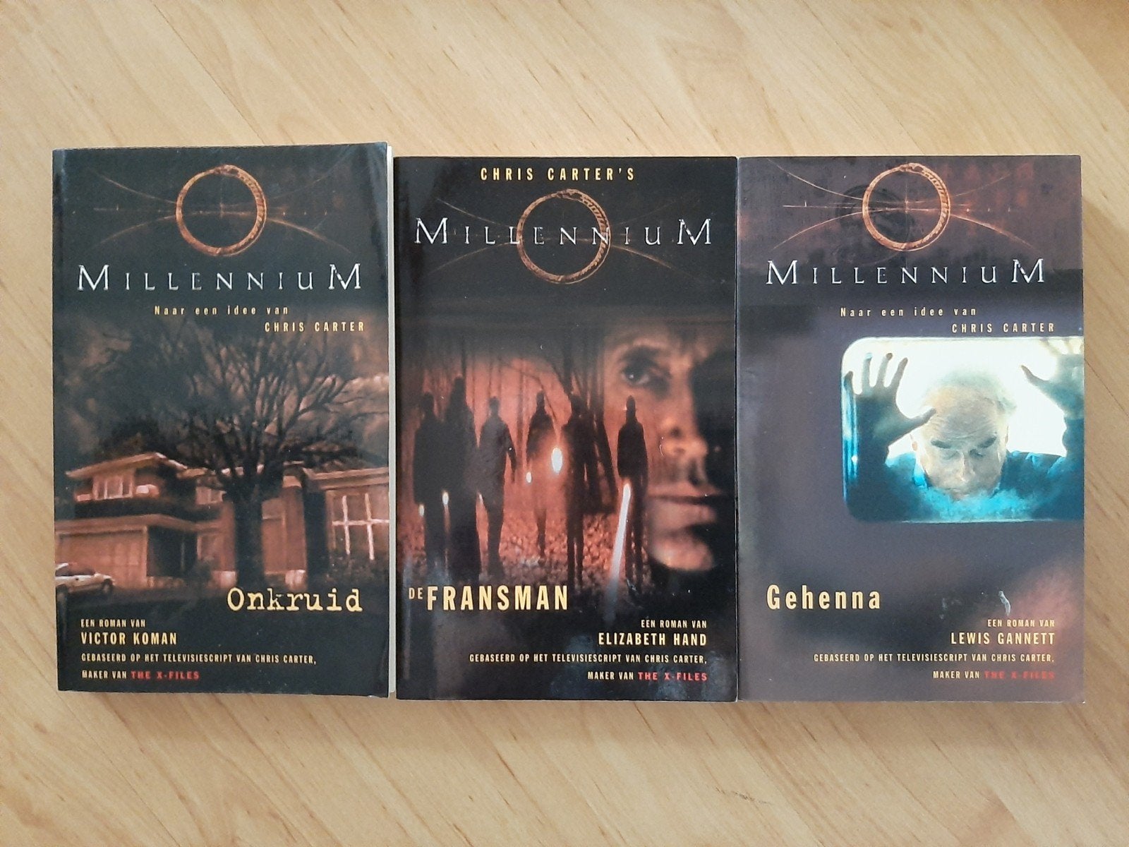Millennium Boekenreeks: Onkruid, De Fransman, Gehenna, Ophalen of Verzenden, Gelezen, Victor Roman, Elizabeth Hand, Lewis Cannett