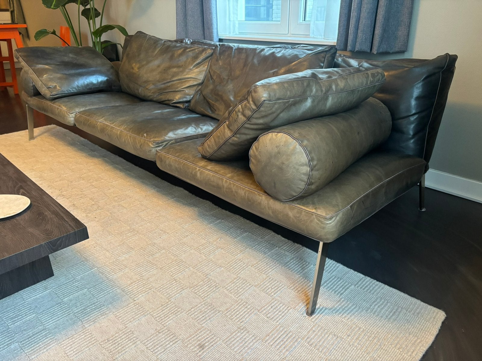 Flexform Happy sofa by Antonia Citterio, Ophalen, 250 tot 300 cm, Gebruikt, Driepersoons