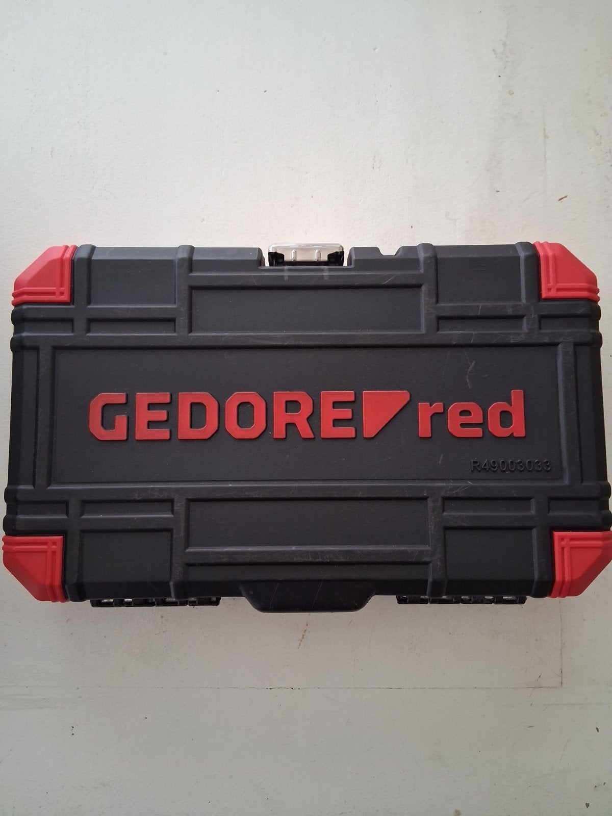 Gedore Red doppendoos met ratel en doppen, Ophalen of Verzenden, Zo goed als nieuw, Gereedschapsset, Gedore