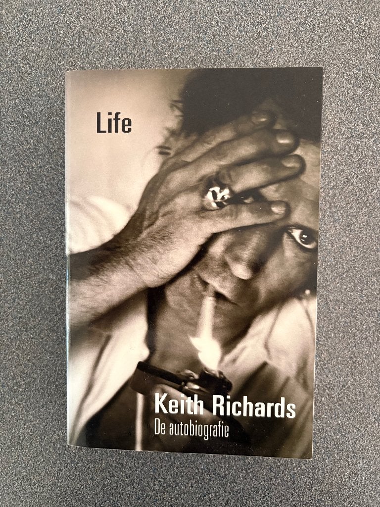 KEITH RICHARDS. DE AUTOBIOGRAFIE, JAMES FOX, Artiest, Ophalen of Verzenden, Zo goed als nieuw