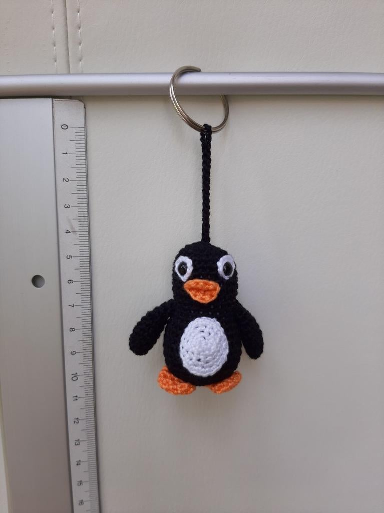 Sleutelhanger pinguïn, Verzenden, Nieuw