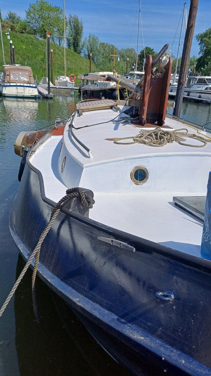 Zeeschouw one off, Gebruikt, Staal, Diesel, Ophalen of Verzenden