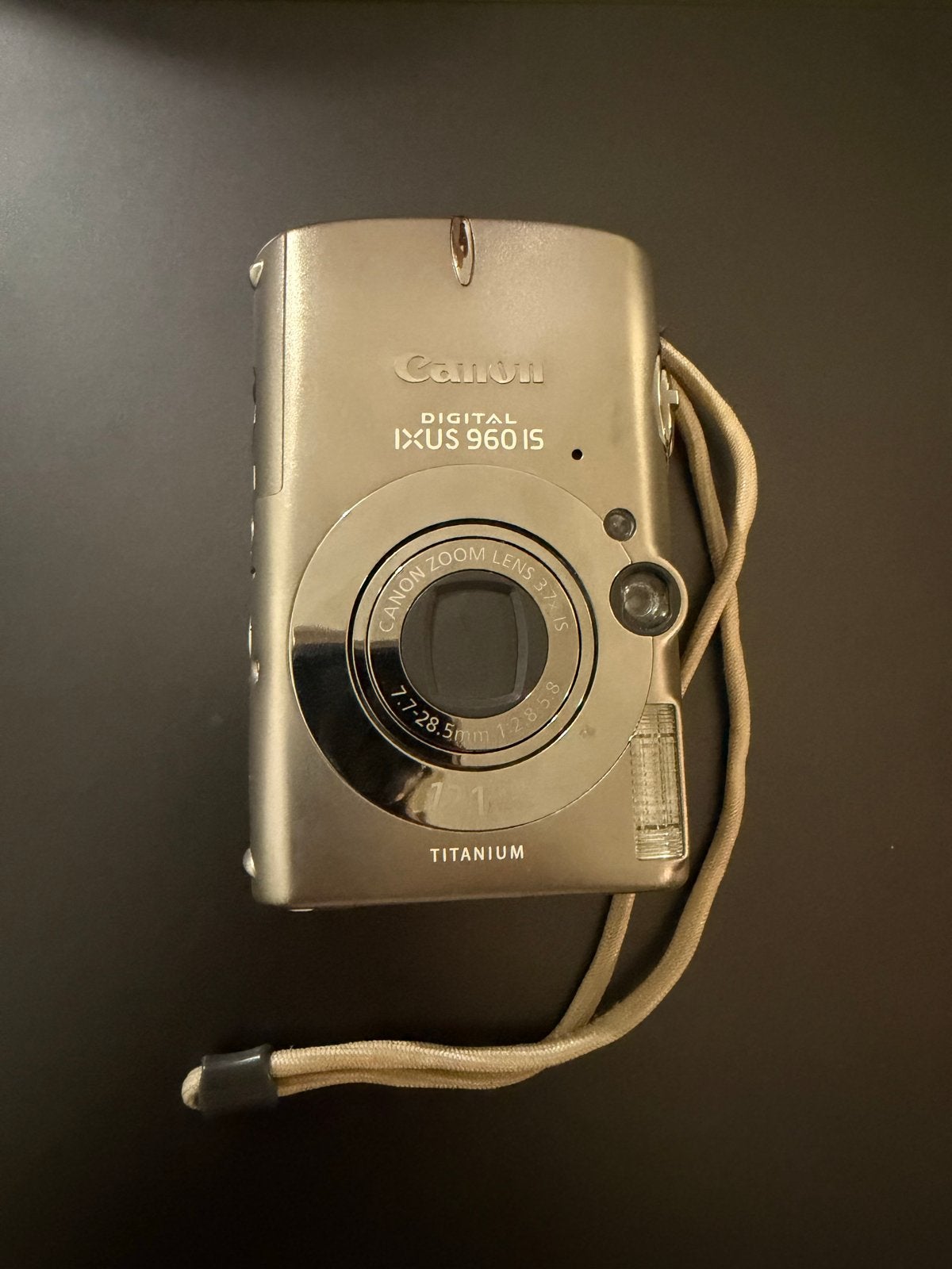 Canon Digital IXUS 960 IS Compactcamera - Titanium, Gebruikt, Canon, Beeldstabilisatie, Ophalen of Verzenden