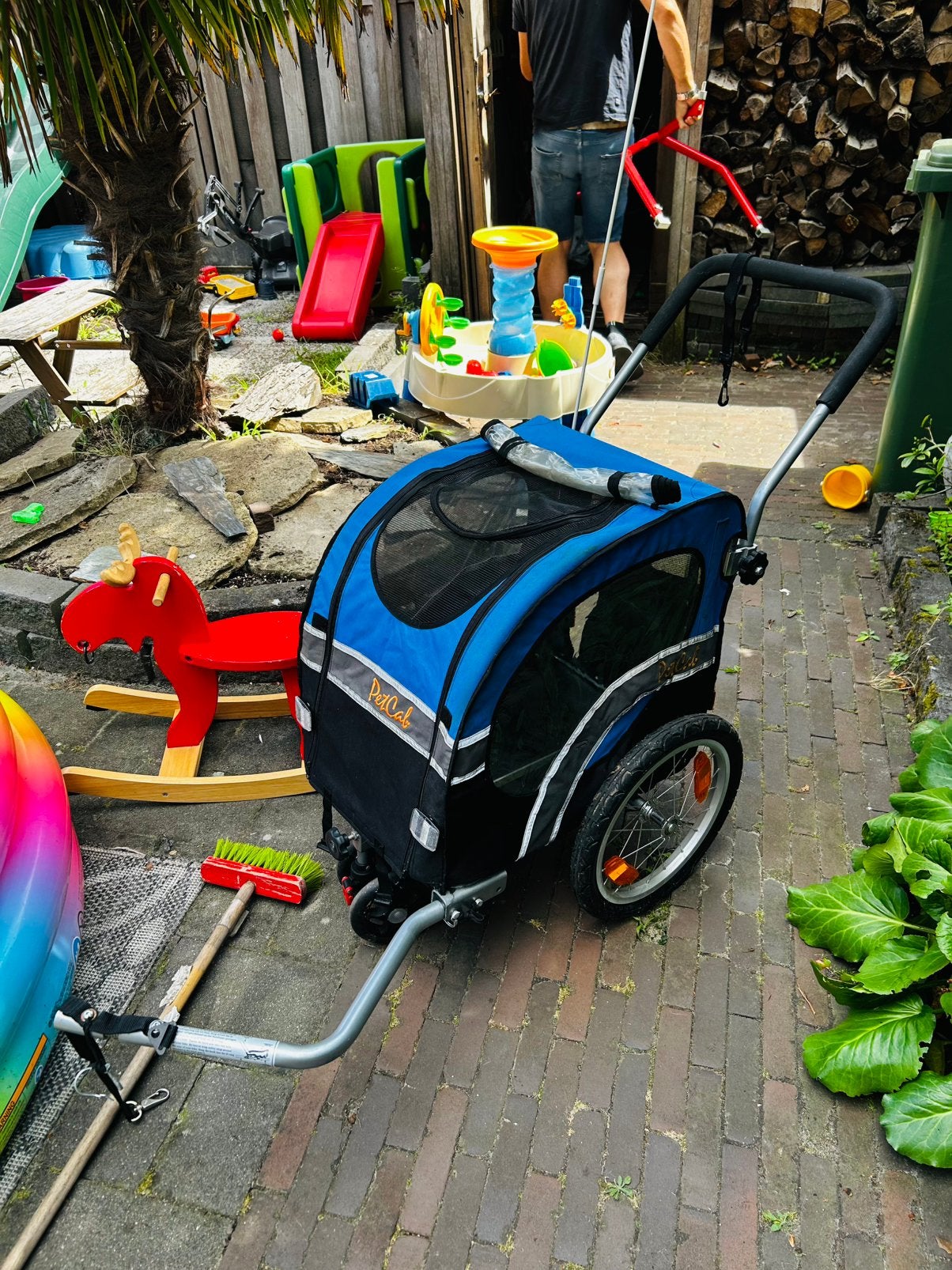 Hondenkarretje, Ophalen, Zo goed als nieuw, Hondenkar