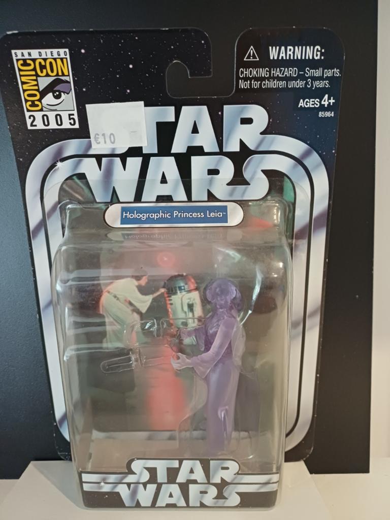 Star Wars con Holographic Prinsess Leia, Ophalen of Verzenden, Actiefiguurtje