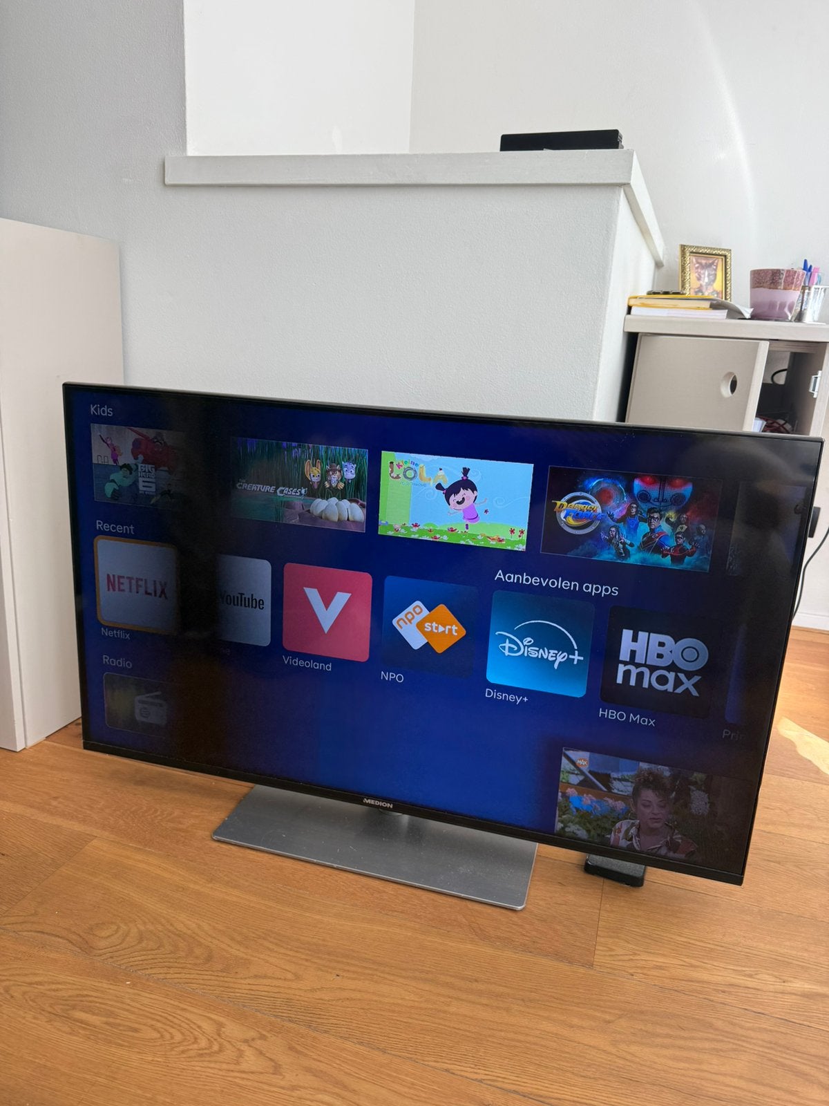 Medion MD32043 EU 43 inch, 50 Hz, LCD, Zo goed als nieuw, 100 cm of meer