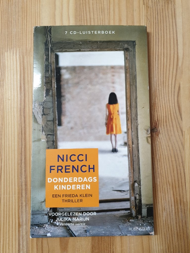 Luisterboek - Nicci French - Donderdags Kinderen, Ophalen of Verzenden, Cd, Volwassene