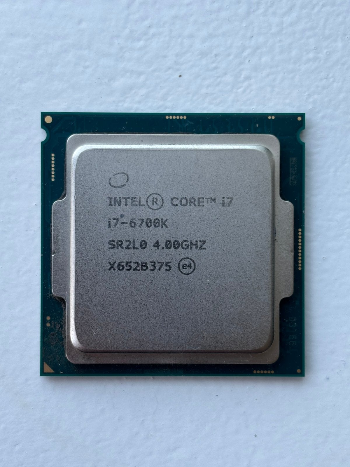 Intel Core i7 6700K, Computers en Software, Processors, Ophalen of Verzenden, Gebruikt, 4 Ghz of meer