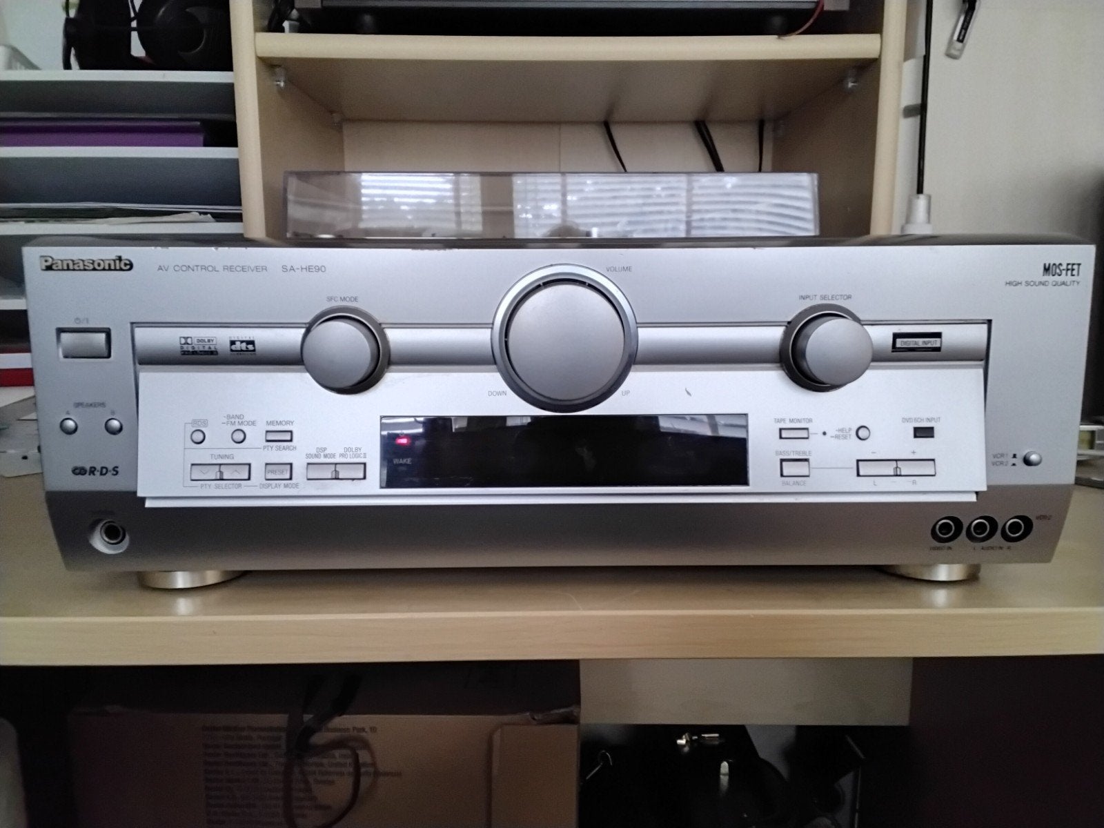 Panasonic SA H90 receiver 5.1 audio/video, Ophalen