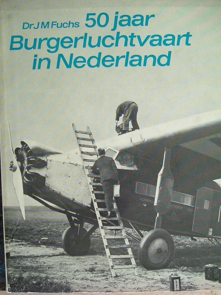 50 jaar Burgerluchtvaart in Nederland - 1969., Verzamelen, Ophalen of Verzenden, Gebruikt, Boek of Tijdschrift