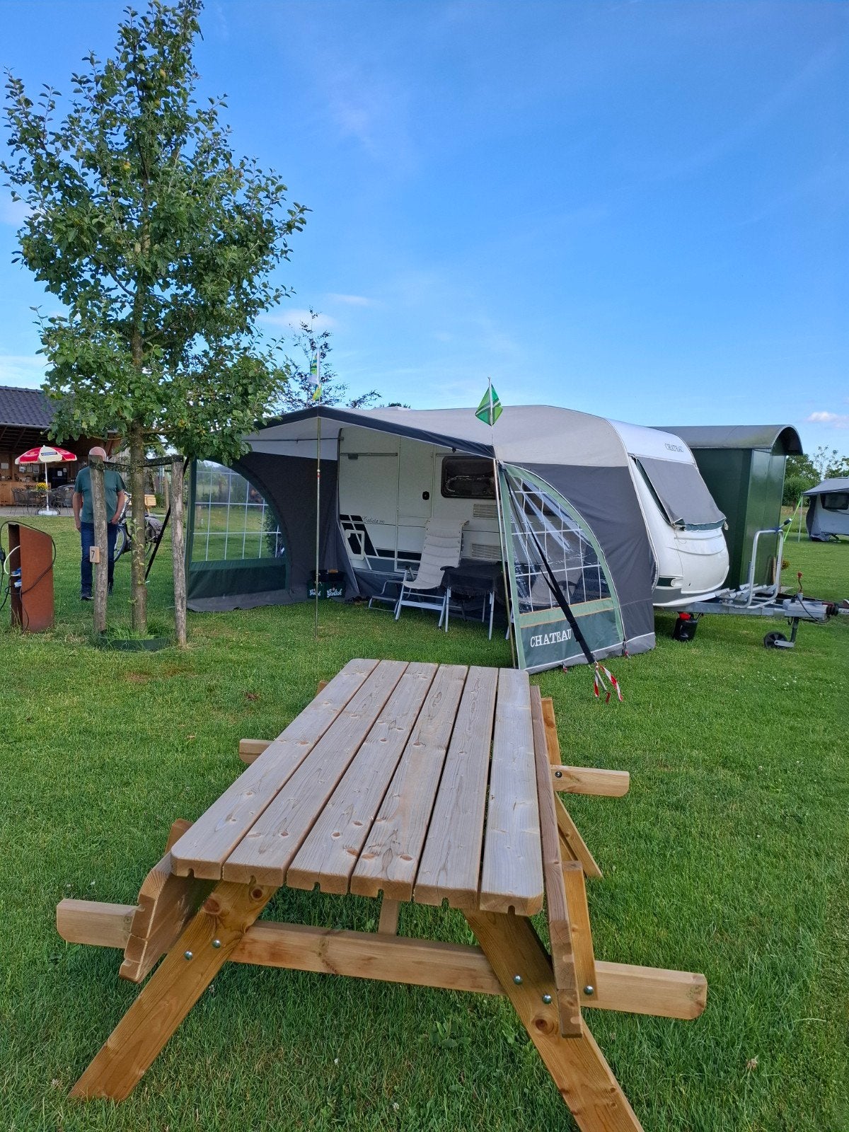 Luifel maat 8, Caravans en Kamperen, Ophalen of Verzenden, Gebruikt